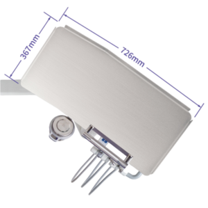 环抱式扇形不镌钢器械盘