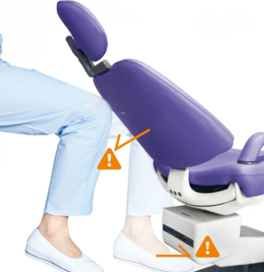 后仰下降安全系统